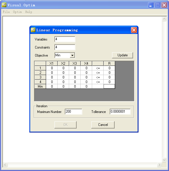 Visual Optim Screenshot